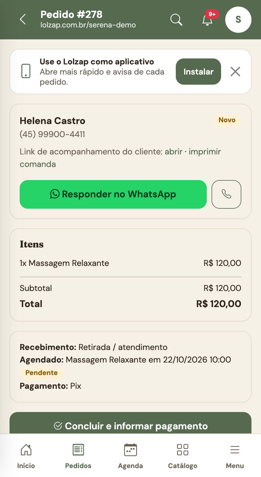 07 pedido