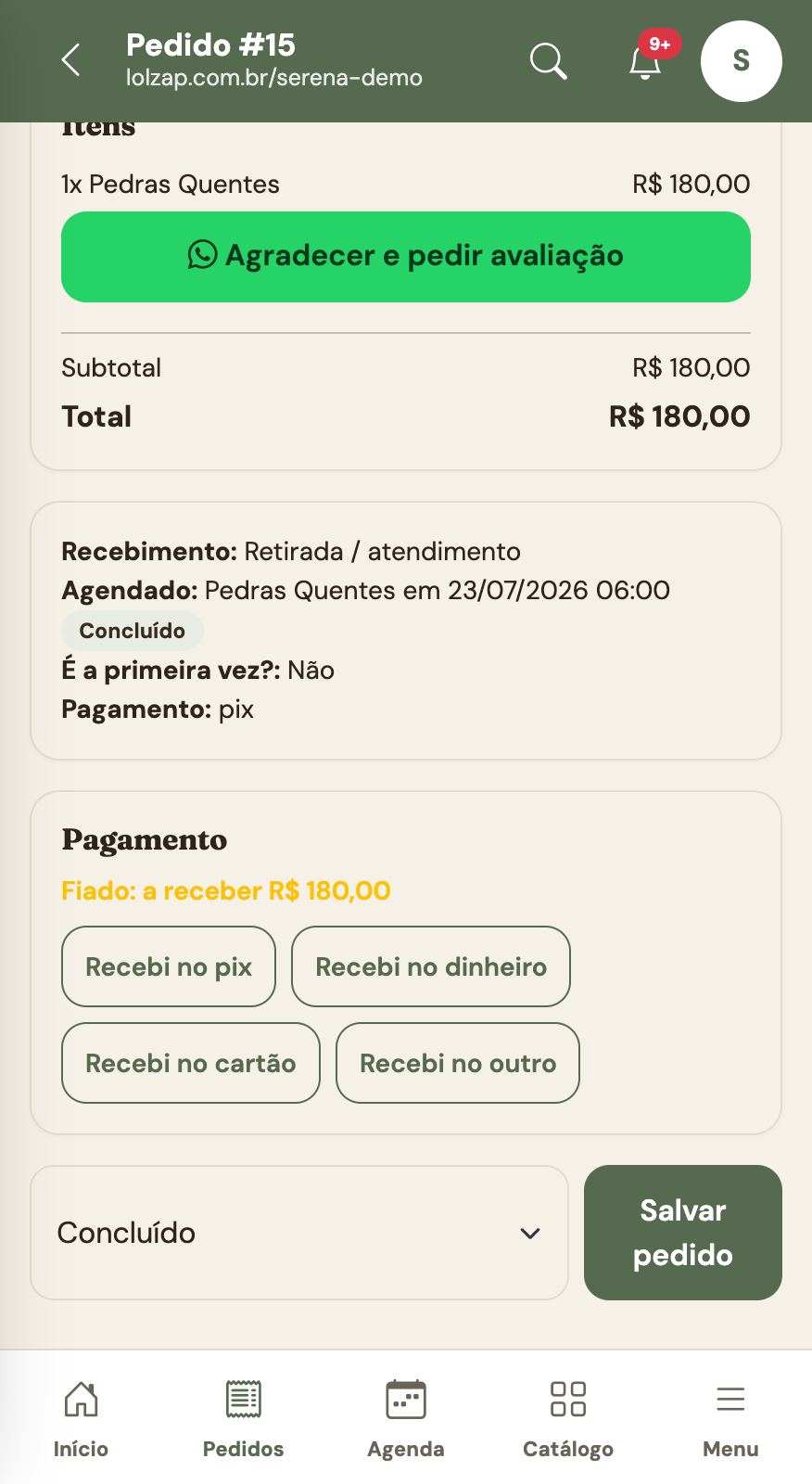 05 pedido fiado