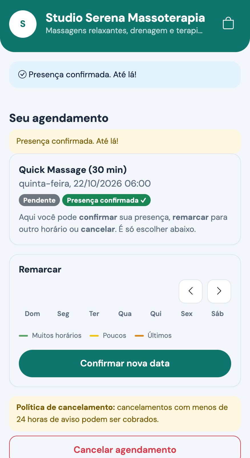 05 confirmou