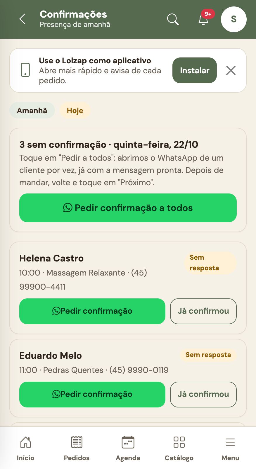 Quem ainda não confirmou a presença.